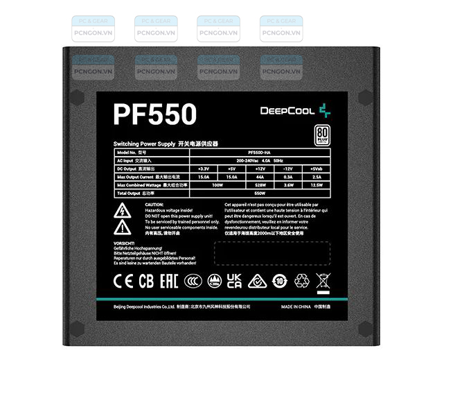 Nguồn Deepcool 550w Pf550 3
