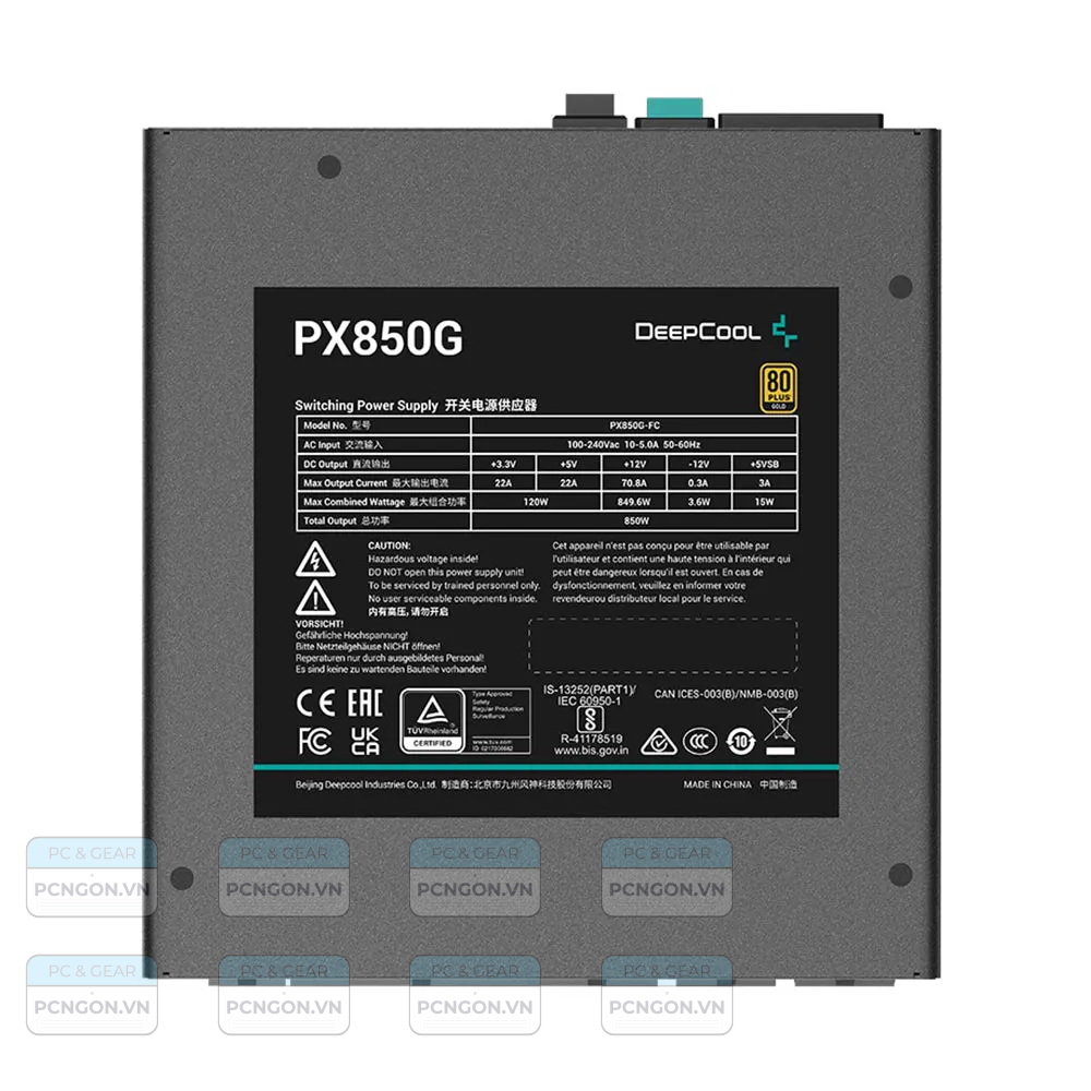 Nguồn Deepcool 850w Px850g 6