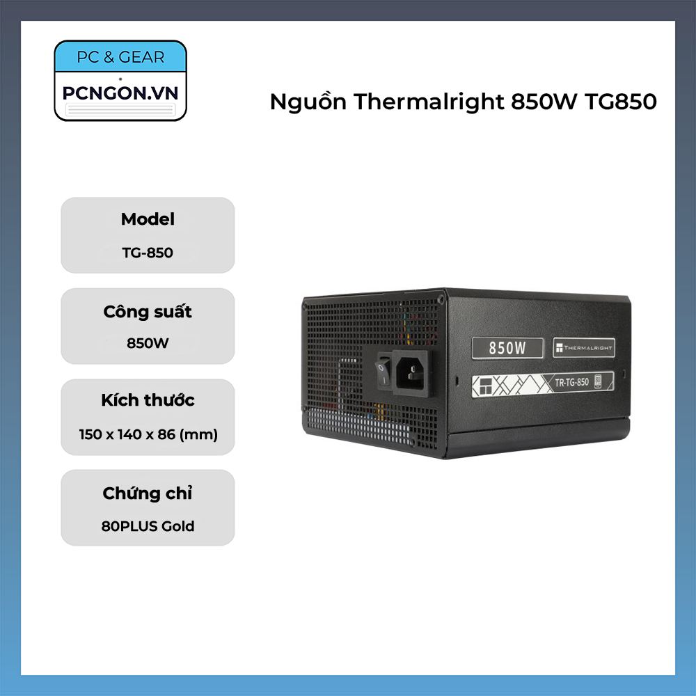 Nguồn Thermalright 850w Tg850