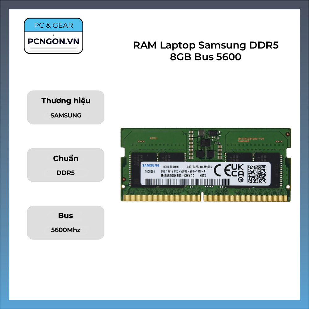 Ram Laptop Samsung Ddr5 8gb Bus 5600