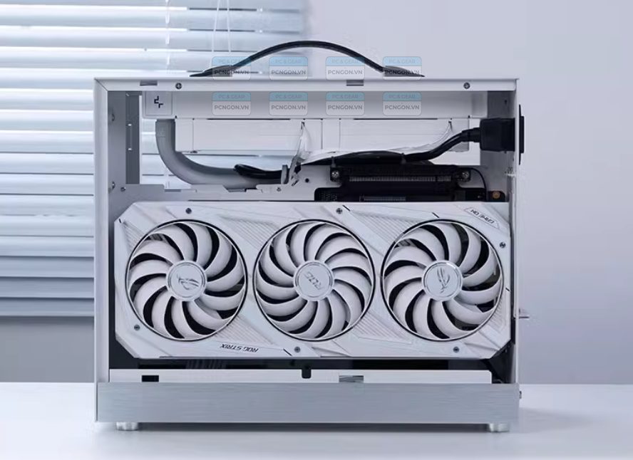 Vỏ Case Máy Tính Mini Itx Shiny Snake S500 - Đen(s500v2, Mặt Lưới, Riser 3.0) 10