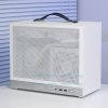 Vỏ Case Máy Tính Mini Itx Shiny Snake S500 - Đen(s500v2, Mặt Lưới, Riser 3.0) 2