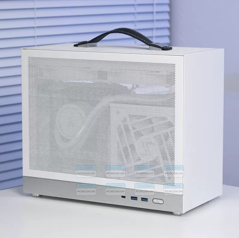 Vỏ Case Máy Tính Mini Itx Shiny Snake S500 - Đen(s500v2, Mặt Lưới, Riser 3.0) 2
