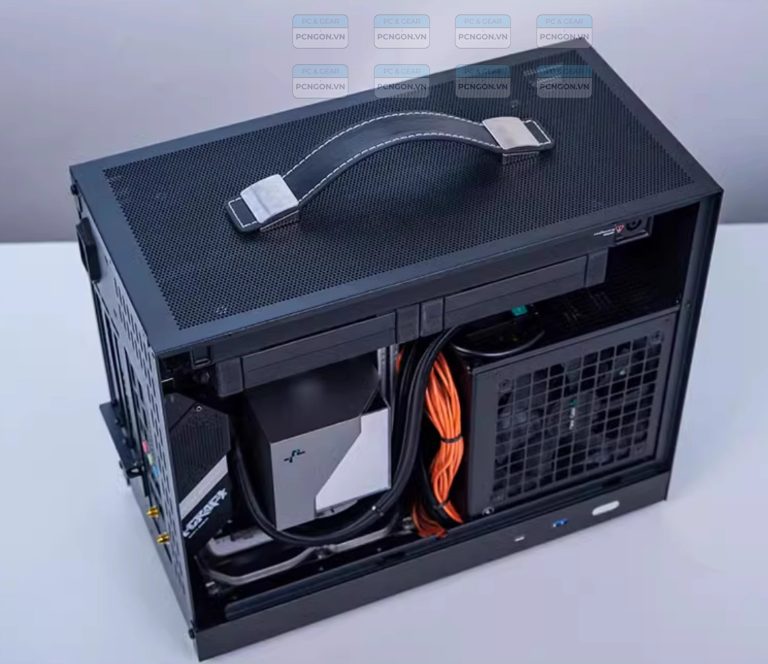 Vỏ Case Máy Tính Mini Itx Shiny Snake S500 - Đen(s500v2, Mặt Lưới, Riser 3.0) 5