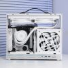 Vỏ Case Máy Tính Mini Itx Shiny Snake S500 - Trắng(s500v2, Mặt Lưới, Riser 3.0) 2