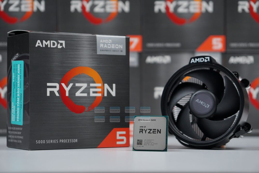 Cpu Amd Ryzen 5 5600g Chính Hãng (3.9ghz Turbo 4.4ghz, 6 Nhân 12 Luồng) 3
