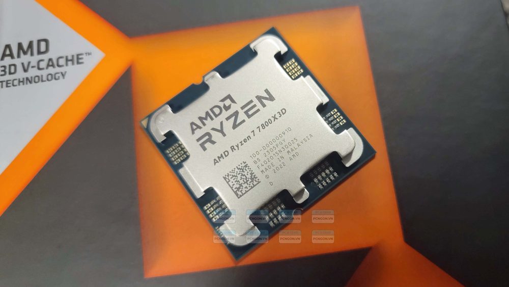 Cpu Amd Ryzen 7 7800x3d Chính Hãng (4.2ghz Turbo 5.0ghz, 8 Nhân 16 Luồng) 2