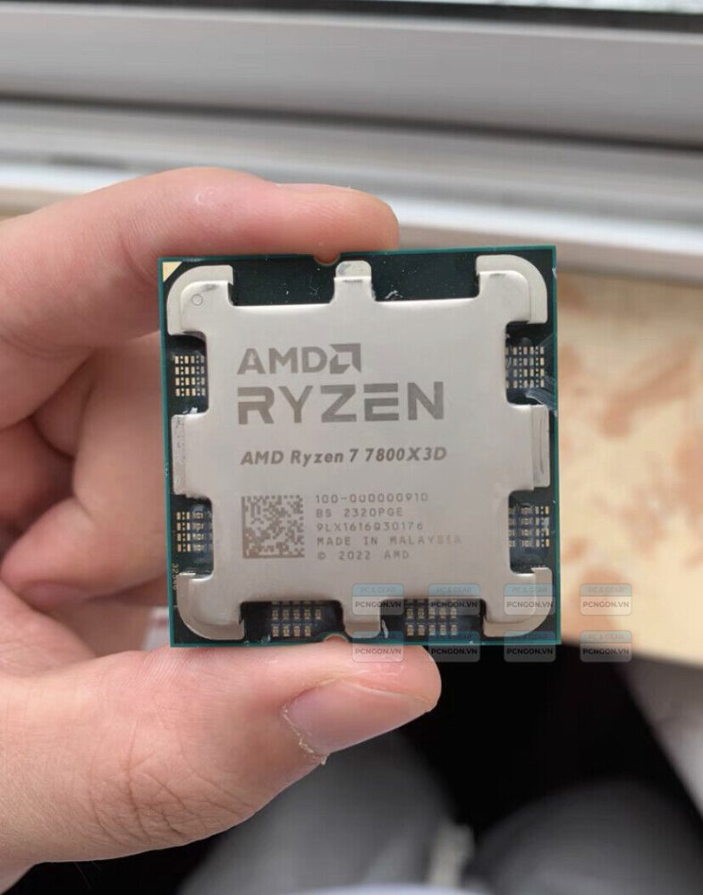 Cpu Amd Ryzen 7 7800x3d Chính Hãng (4.2ghz Turbo 5.0ghz, 8 Nhân 16 Luồng) 3