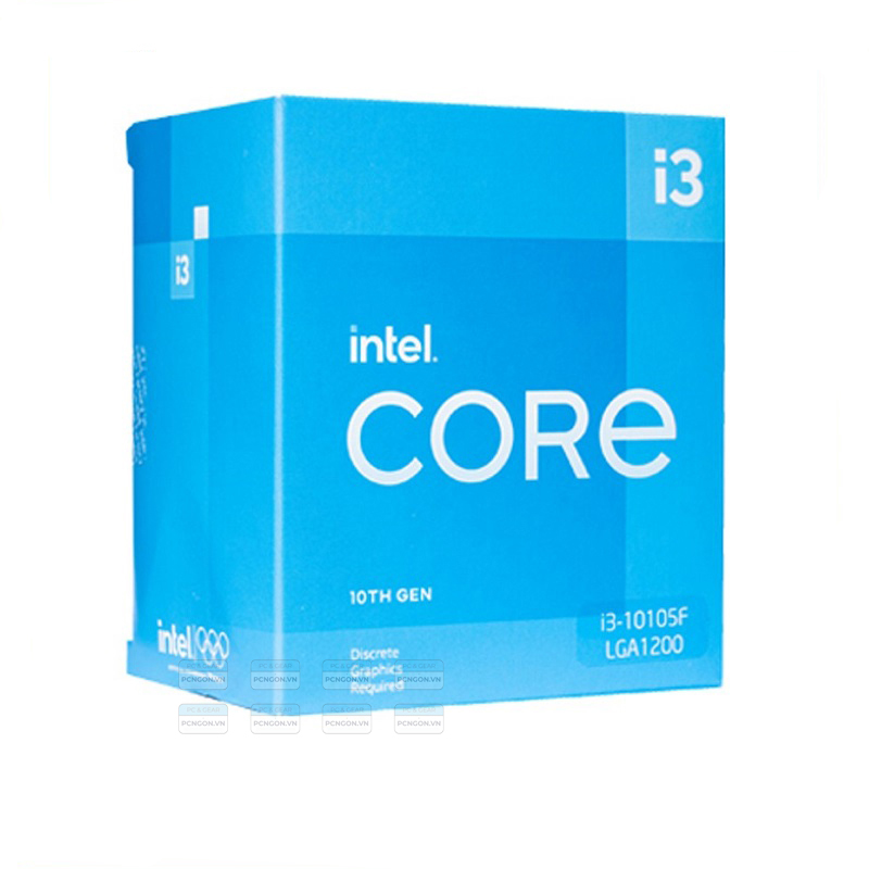 Cpu Intel Core I3 10105f Chính Hãng (3.7ghz Turbo 4.4ghz, 4 Nhân 8 Luồng) 1