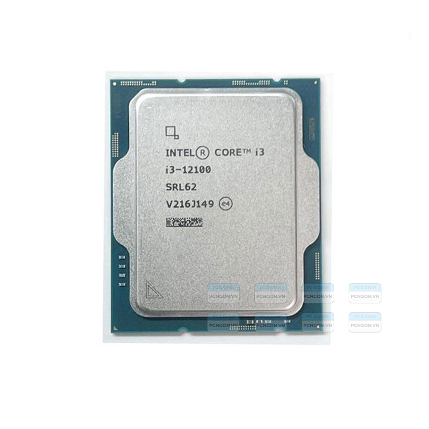 Cpu Intel Core I3 12100 Chính Hãng (3.3ghz Turbo 4.3ghz, 4 Nhân 8 Luồng) 2