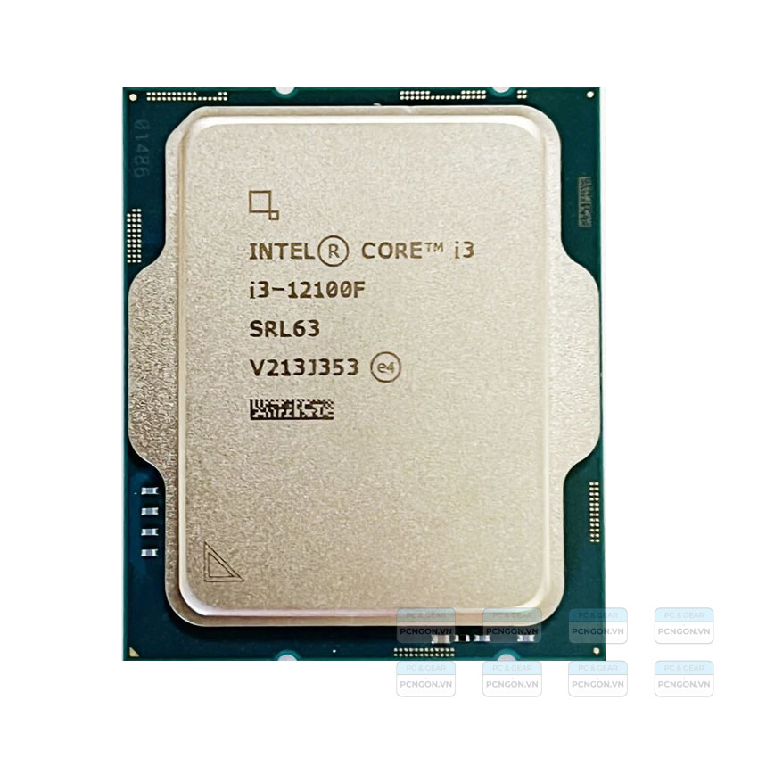 Cpu Intel Core I3 12100f Chính Hãng (3.3ghz Turbo 4.3ghz, 4 Nhân 8 Luồng) 2
