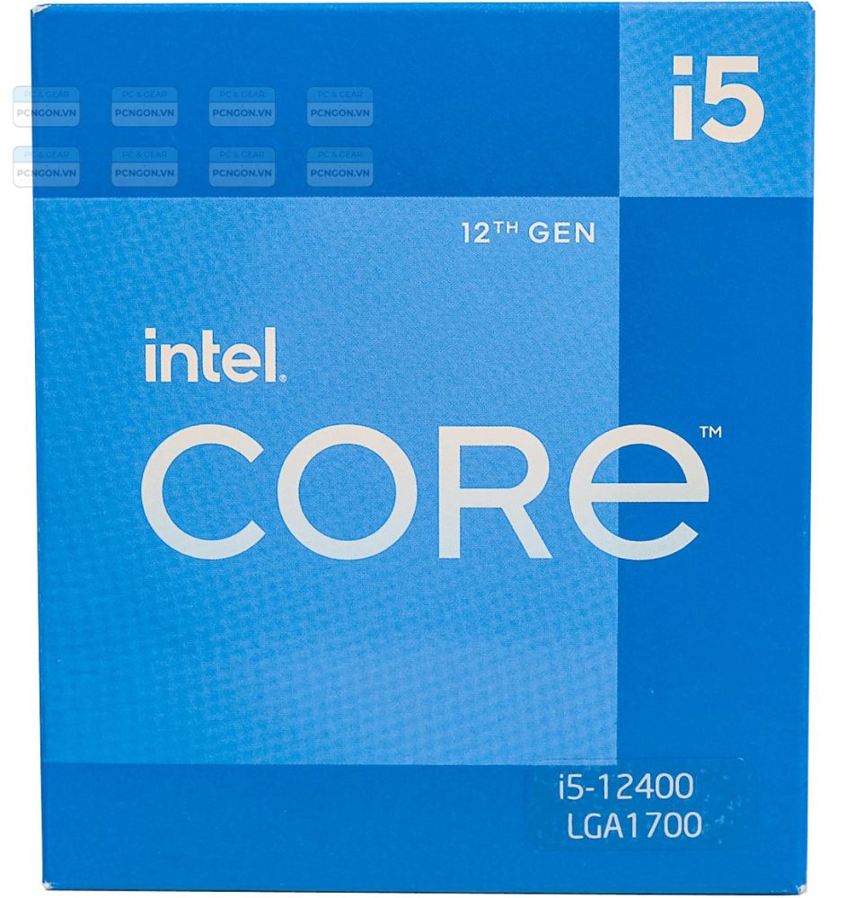 Cpu Intel Core I5 12400 Chính Hãng (2.5ghz Turbo 4.4ghz, 6 Nhân 12 Luồng) 2
