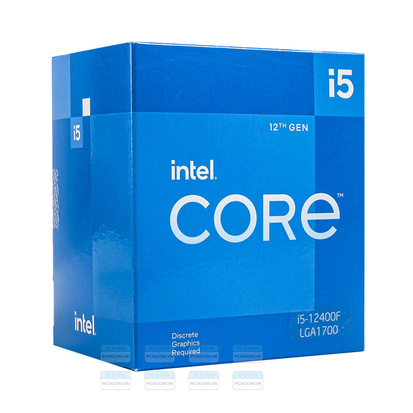 Cpu Intel Core I5 12400f Chính Hãng (2.5ghz Turbo 4.4ghz, 6 Nhân 12 Luồng) 1