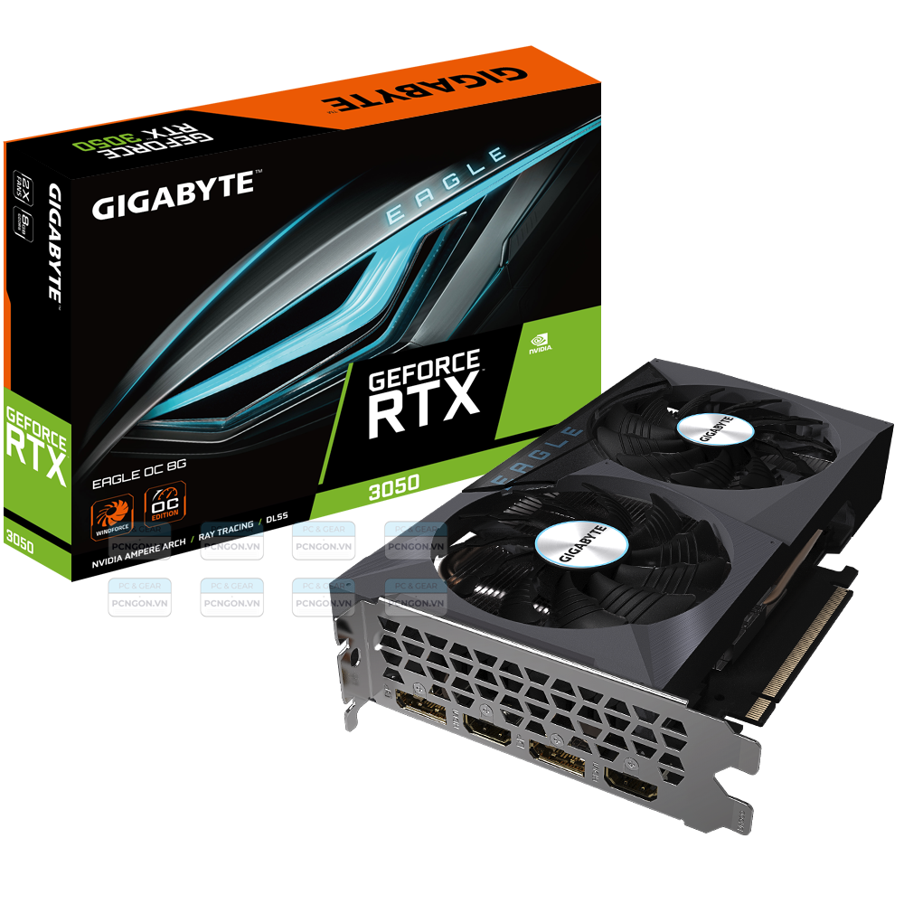 Card Màn Hình Gigabyte Geforce Rtx 3050 Eagle Oc 8g 1