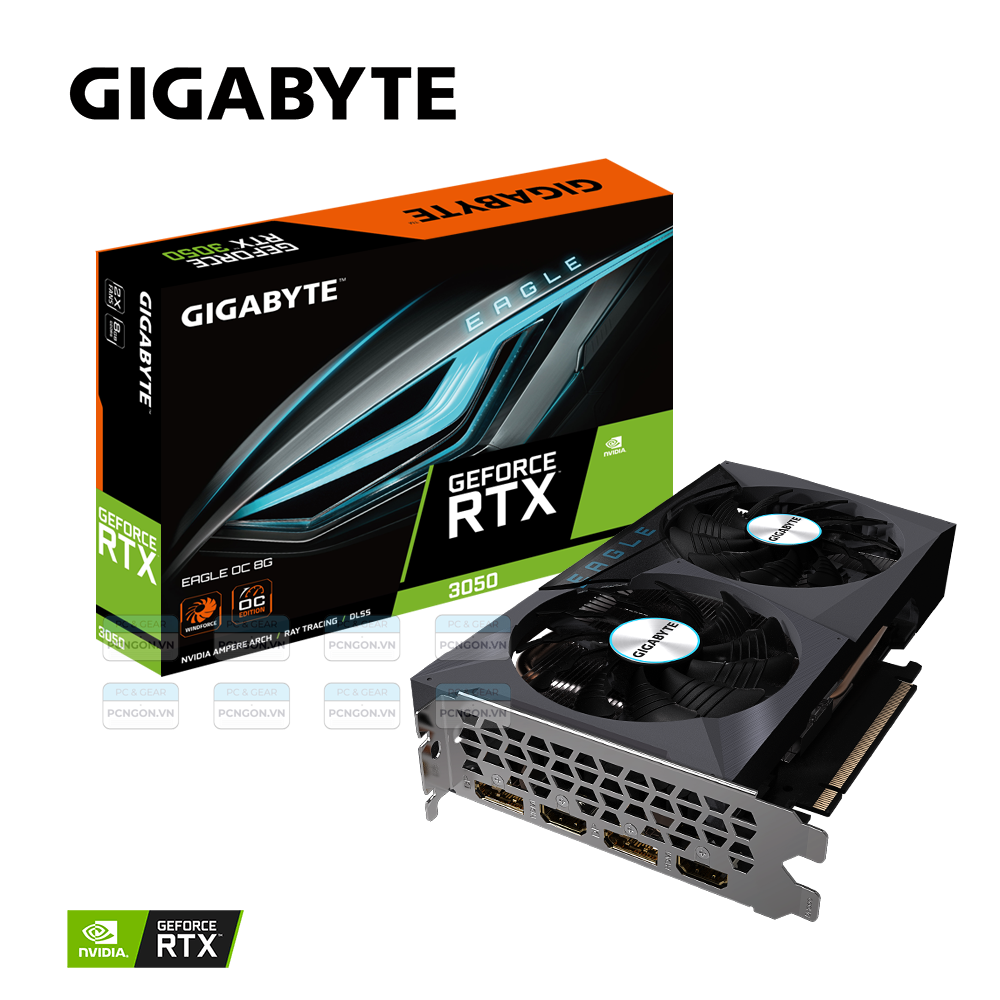 Card Màn Hình Gigabyte Geforce Rtx 3050 Eagle Oc 8g 2