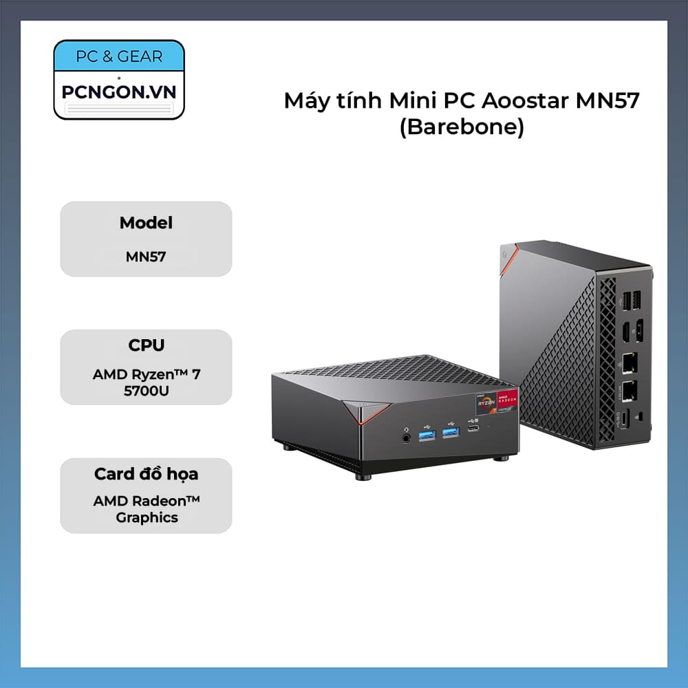 Mini PC Aoostar MN57