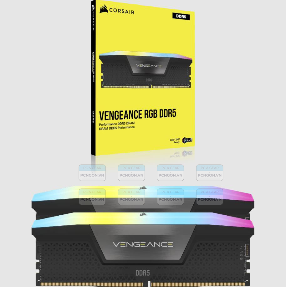 Ram Pc Corsair Vengeance Rgb 32gb Ddr5 5200mhz (2 X 16gb) 4