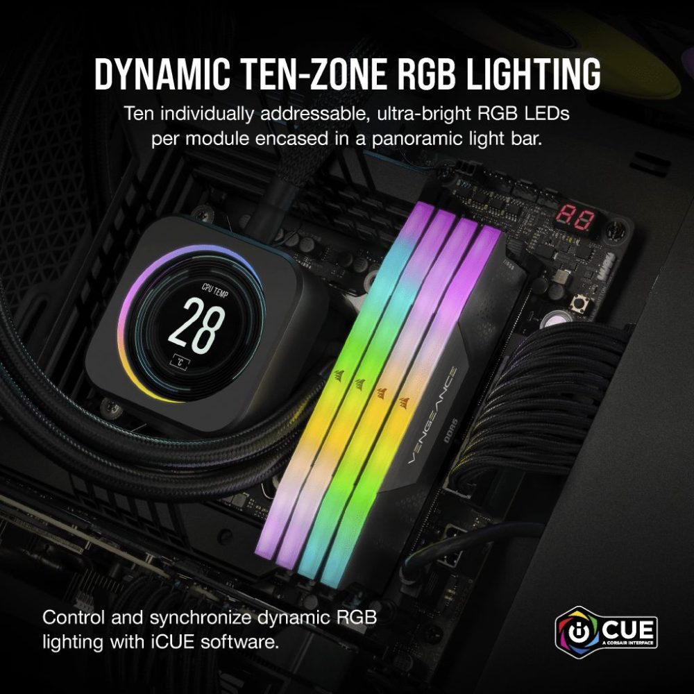 Ram Pc Corsair Vengeance Rgb 32gb Ddr5 6000mhz 1