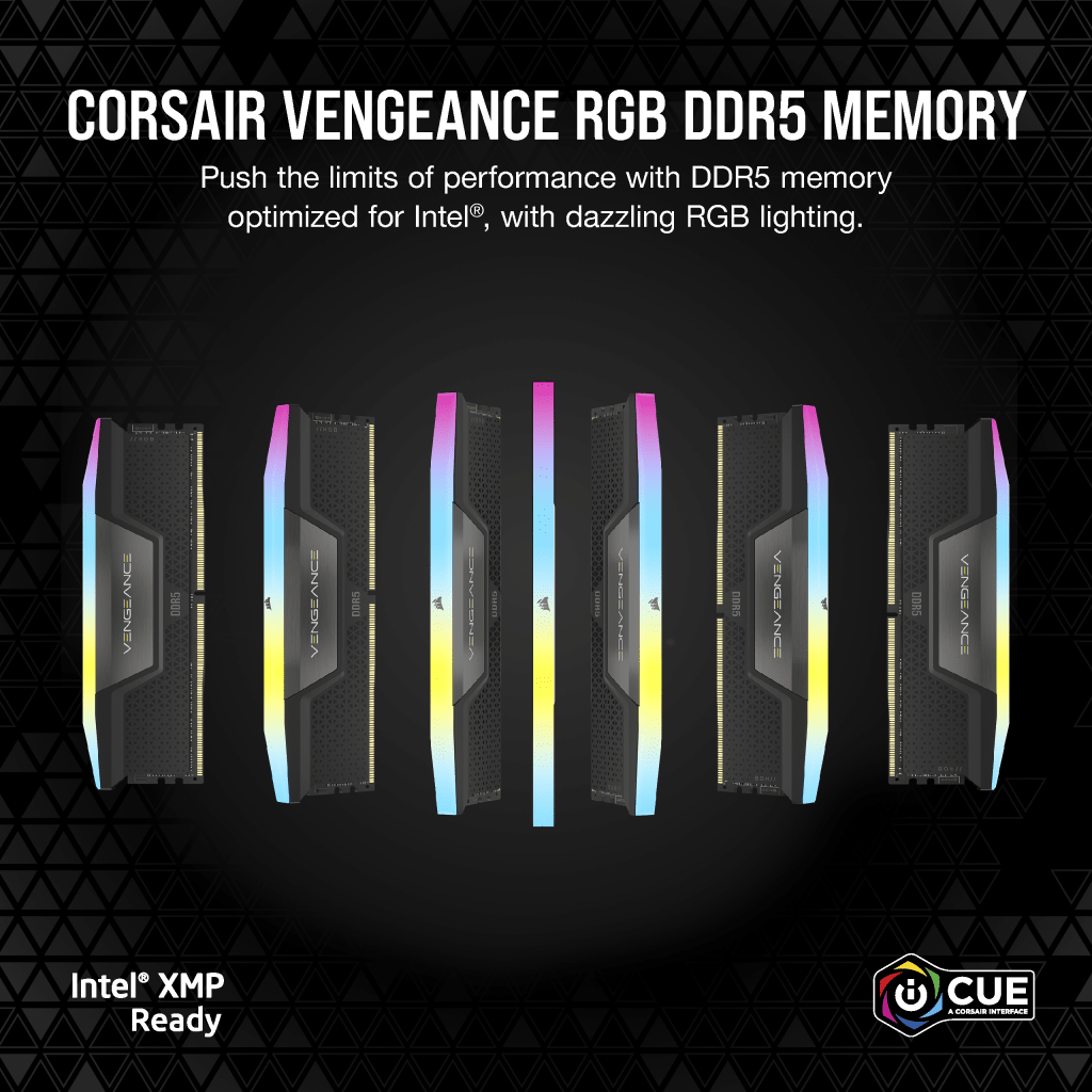 Ram Pc Corsair Vengeance Rgb 32gb Ddr5 6000mhz 3