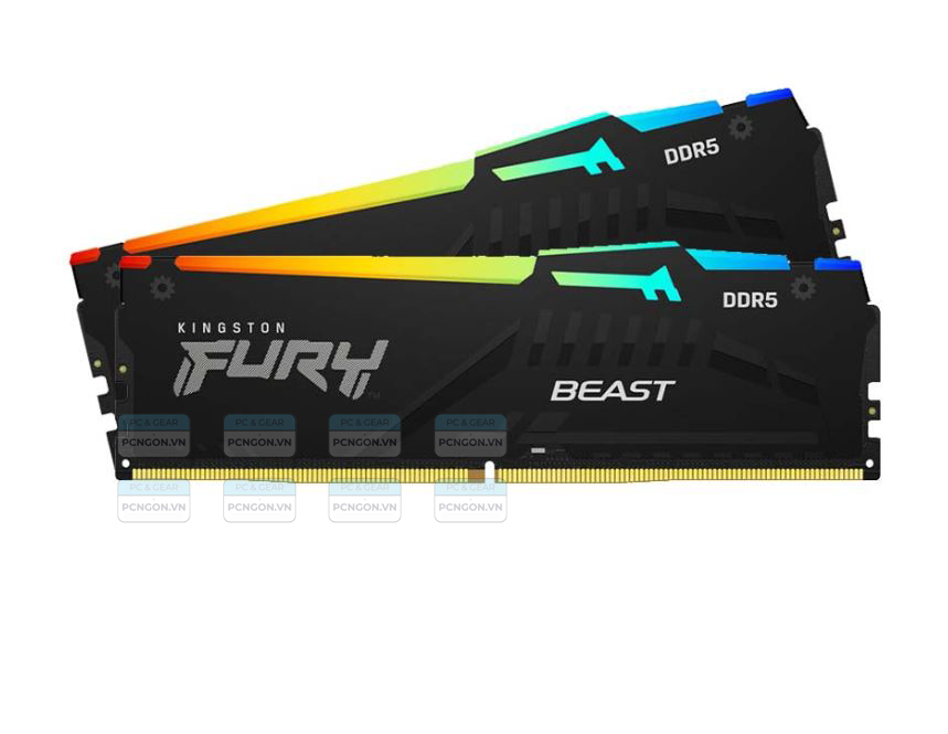 Ram Pc Kingston Fury Beast Rgb 16gb Ddr5 5600mhz (2 X 8gb) 2