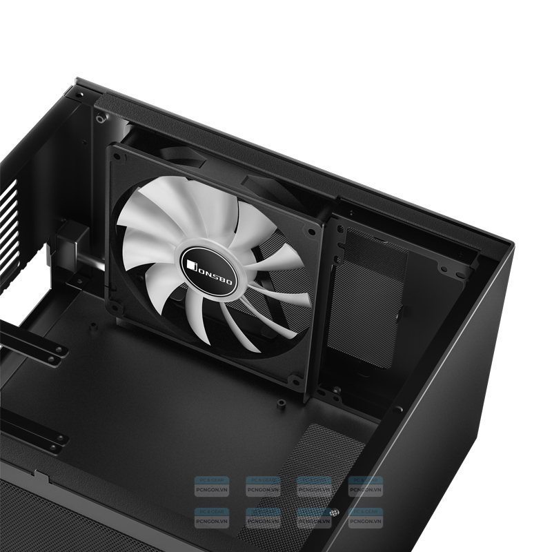 Vỏ Case Máy Tính Mini Itx Jonsbo T8 Plus Black 8