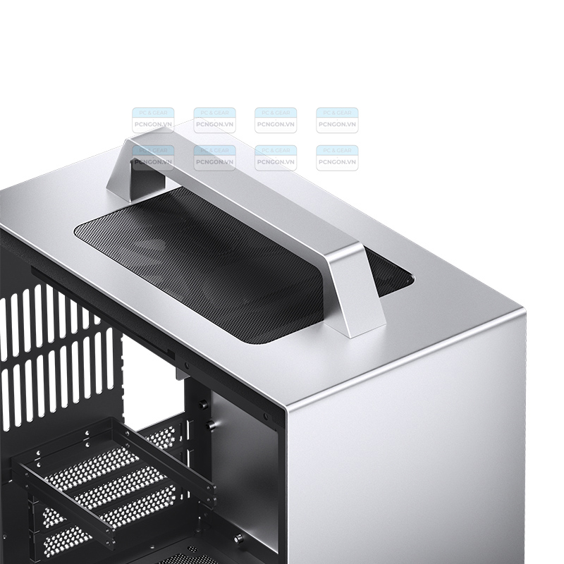 Vỏ Case Máy Tính Mini Itx Jonsbo T8 Plus Silver 5