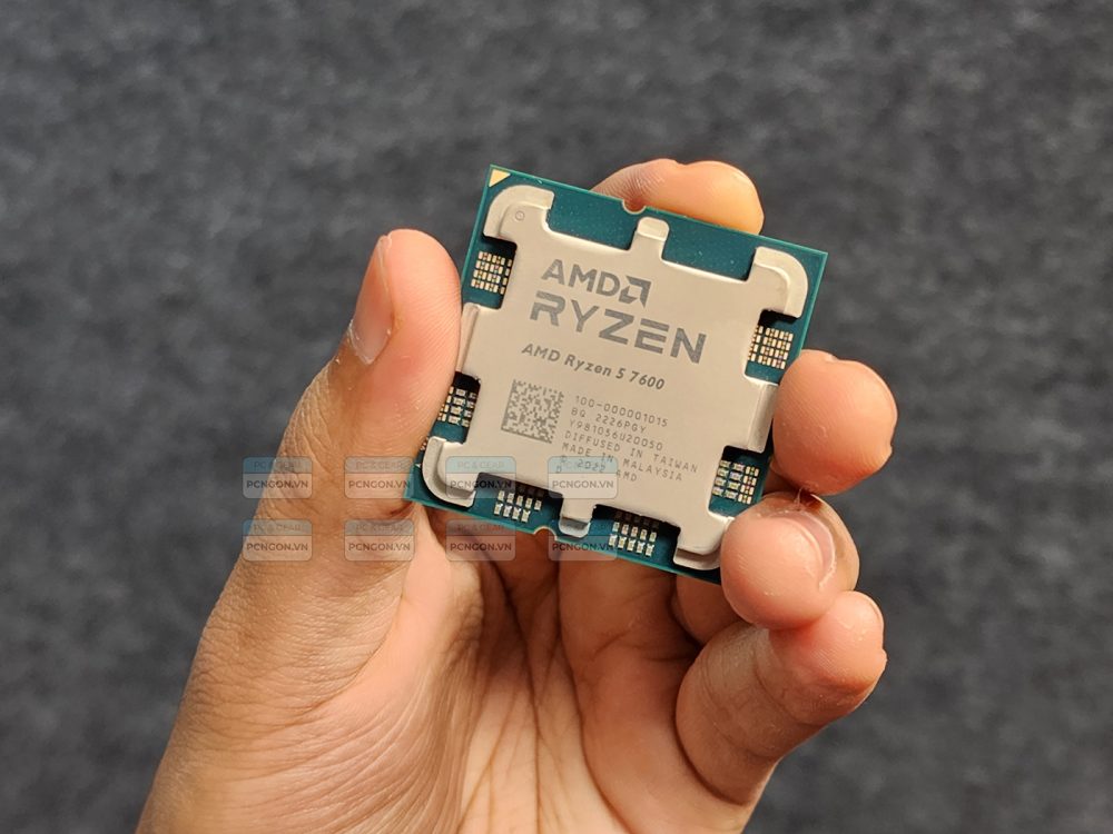 Cpu Amd Ryzen 5 7600 Chính Hãng (3.8ghz Turbo 5.1ghz, 6 Nhân 12 Luồng) 3