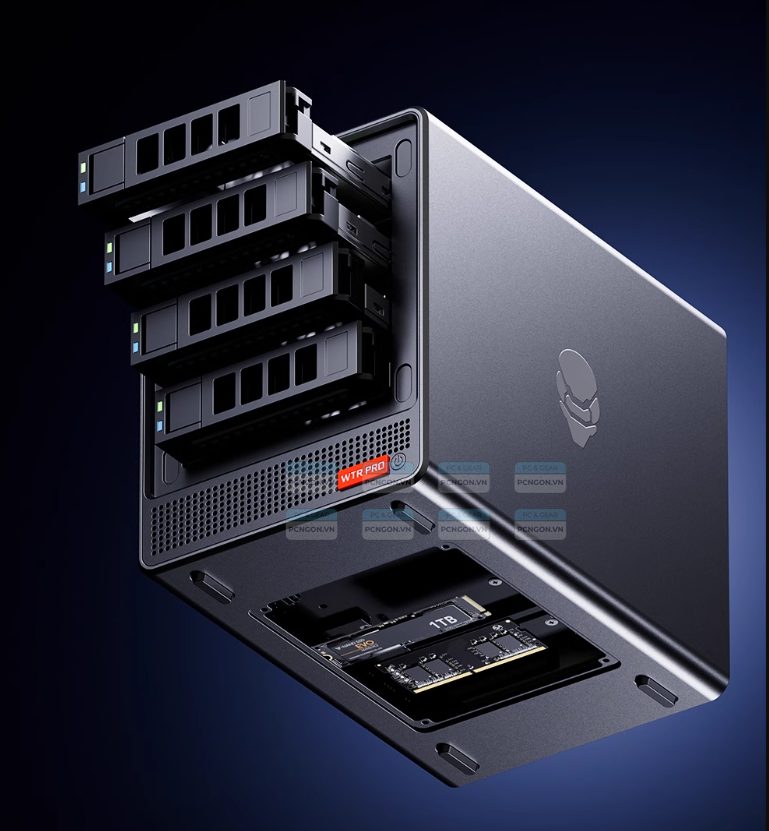 Máy Tính Mini Pc Aoostar Wtr Pro 4 Bay 88tb Nas (barebone) 2