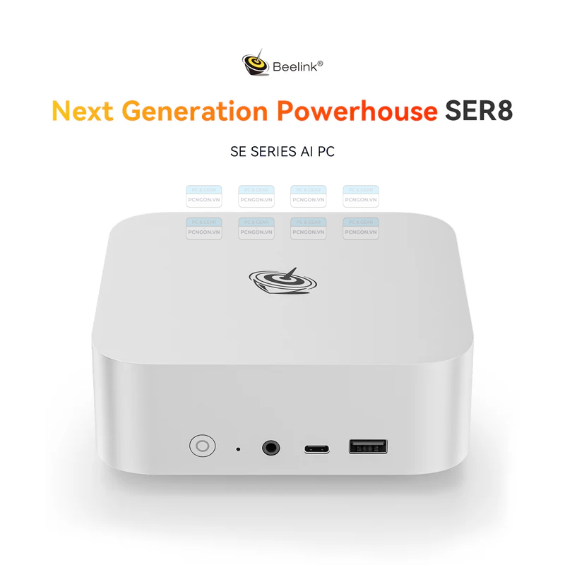 Máy Tính Mini Pc Beelink Ser8 Amd Ryzen 7 8845hs Ai Pc (barebone) 3