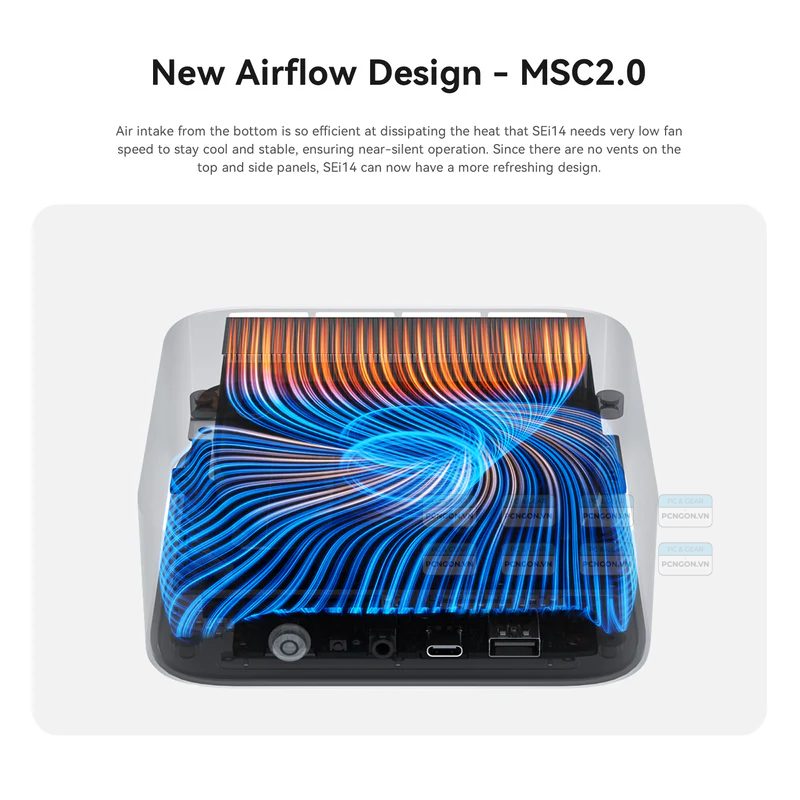 Máy Tính Mini Pc Beelink Sei14 125h Ai Pc (barebone) 6