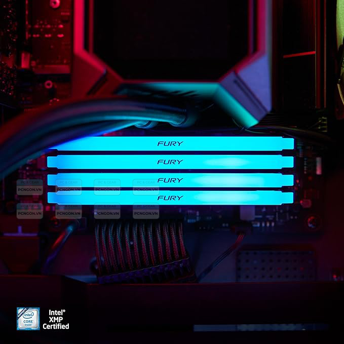 Ram Pc Kingston Fury Beast Rgb 8gb Ddr4 3200mhz 5