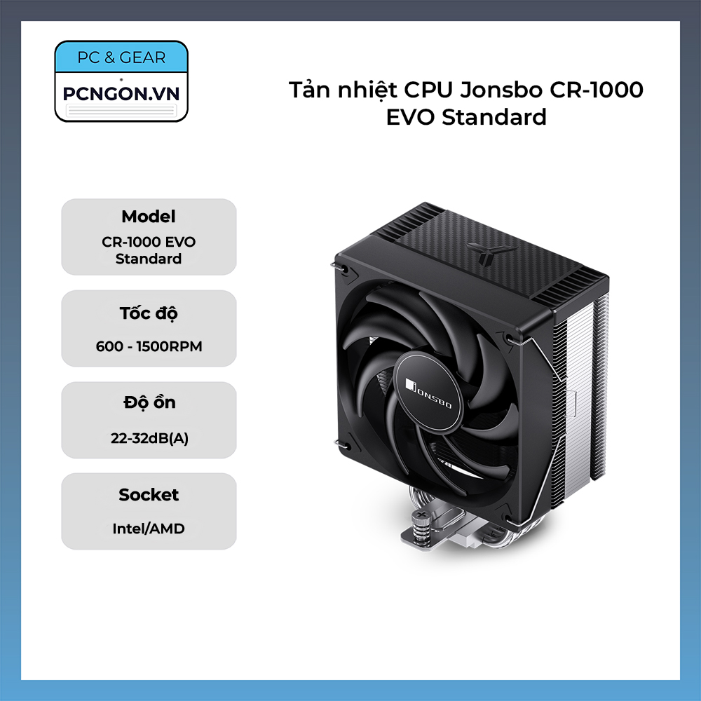 Tản Nhiệt Cpu Jonsbo Cr-1000 Evo Standard