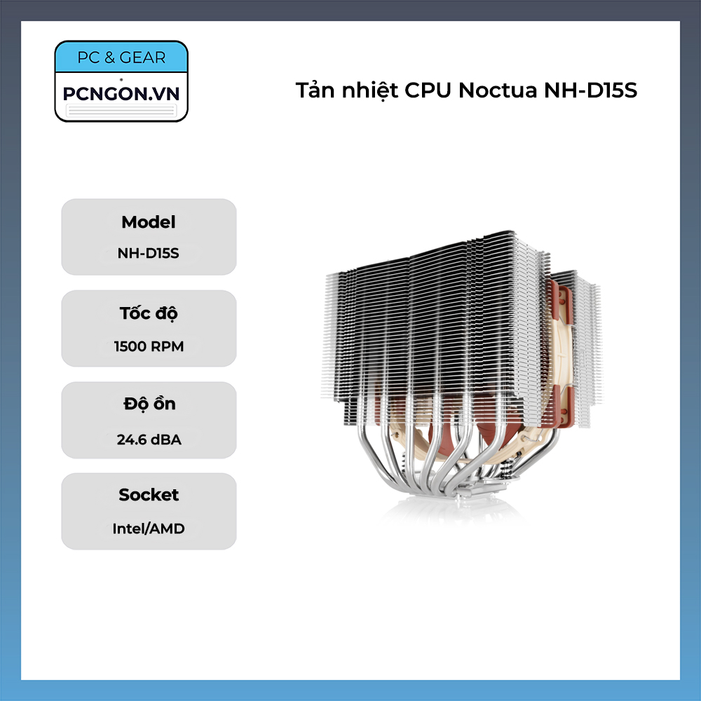 Tản Nhiệt Cpu Noctua Nh-d15s