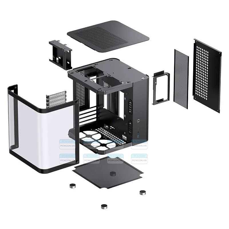Vỏ Case Máy Tính Jonsbo Tk-1 2.0 Đen 2