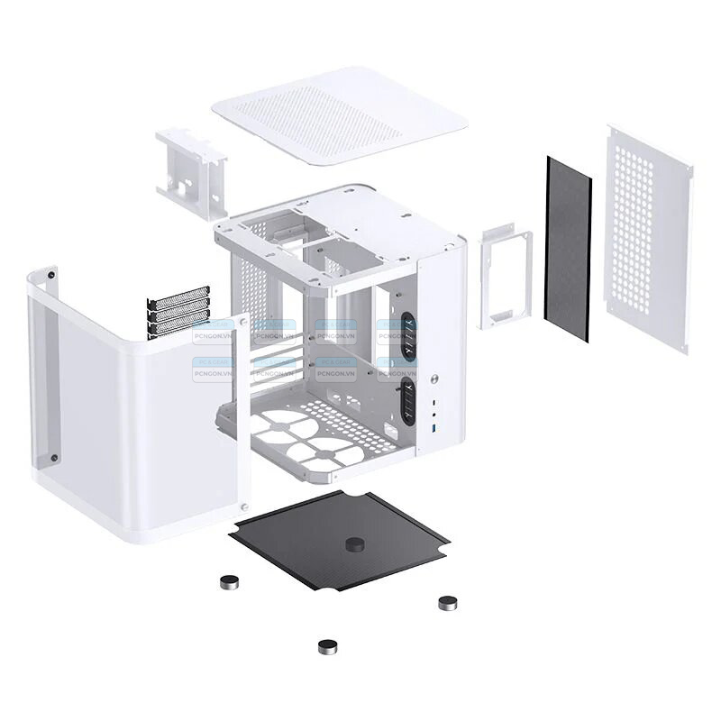 Vỏ Case Máy Tính Jonsbo Tk-1 2.0 Trắng 6