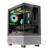 Vỏ Case Máy Tính Mik Aether Gaming Đen 1