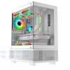 Vỏ Case Máy Tính Mik Aether Gaming Trắng 1
