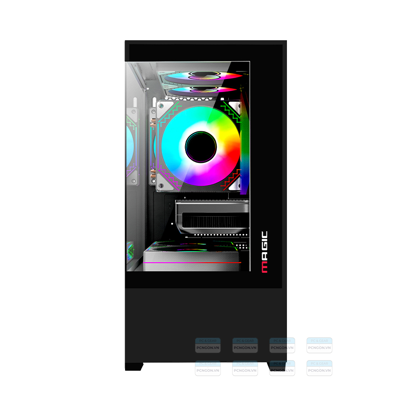 Vỏ Case Máy Tính Magic Mix Đen 3