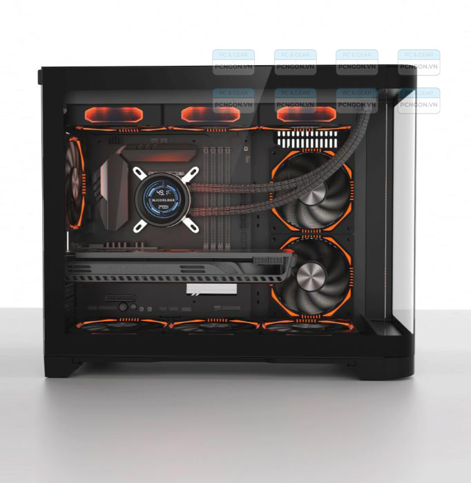 Vỏ Case Máy Tính Mik Focalors Đen 4