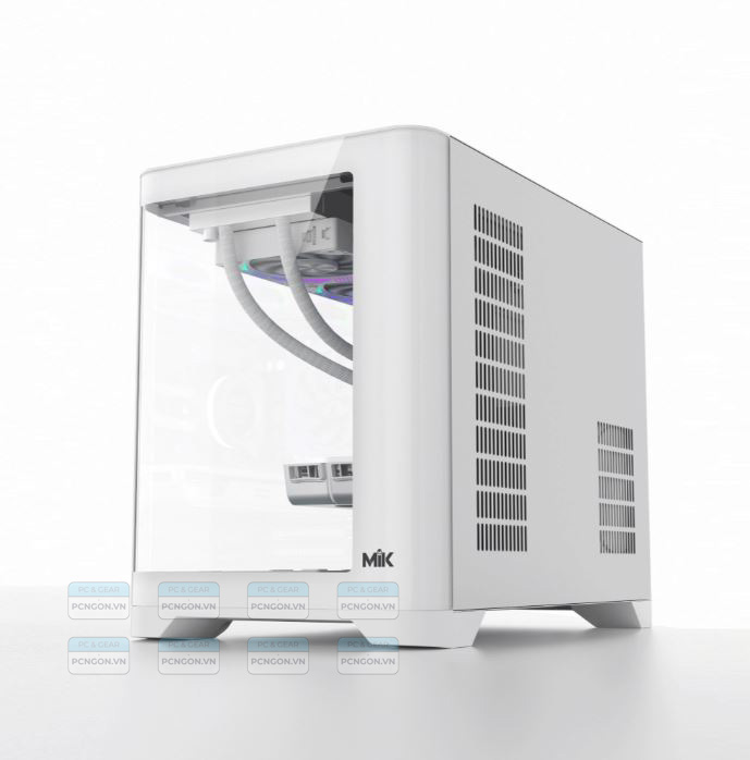 Vỏ Case Máy Tính Mik Focalors Trắng 2