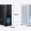Vỏ Case Máy Tính Mini Itx Shiny Snake L300 Đen (kèm Riser 3.0) 13