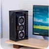 Vỏ Case Máy Tính Mini Itx Shiny Snake L300 Đen (kèm Riser 3.0) 14