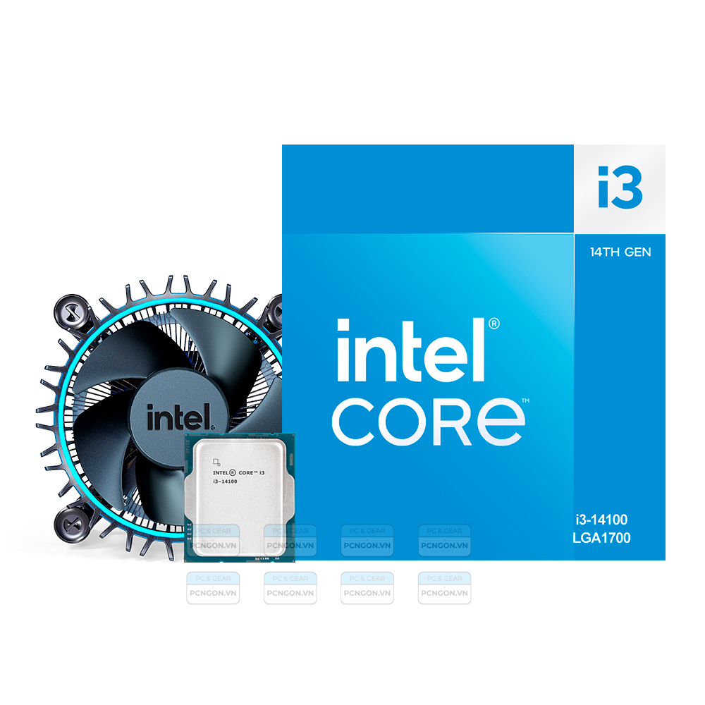 Cpu Intel Core I3 14100 Chính Hãng (3.5ghz Turbo 4.7ghz, 4 Nhân 8 Luồng) 3
