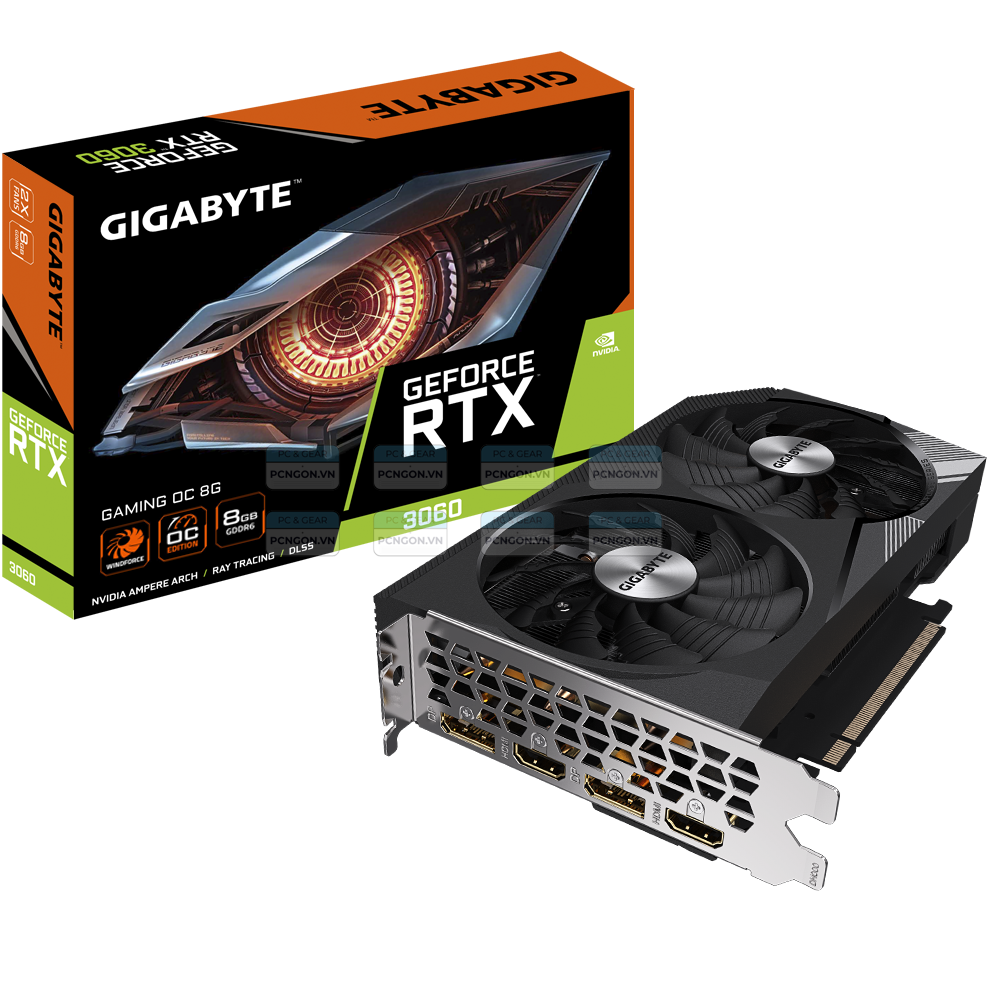 Card Màn Hình Gigabyte Geforce Rtx 3060 Gaming Oc 8g 1