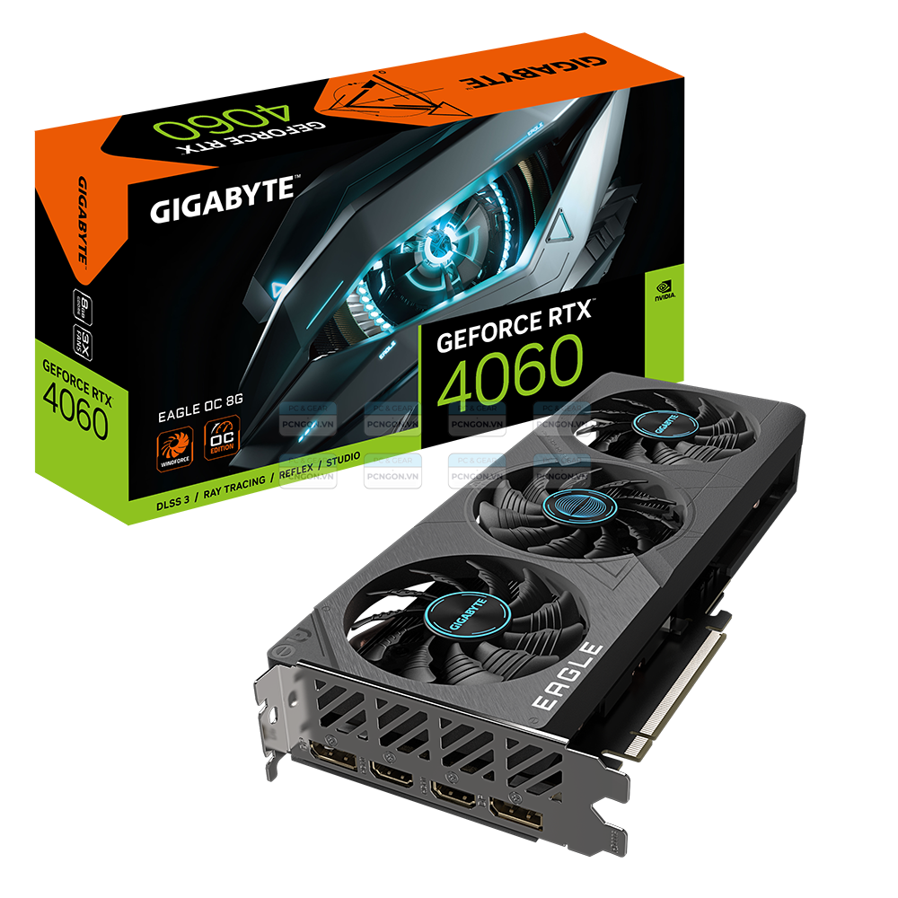 Card Màn Hình Gigabyte Geforce Rtx 4060 Eagle Oc 8g 1