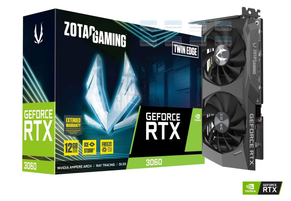 Card Màn Hình Zotac Gaming Geforce Rtx 3060 Twin Edge 1