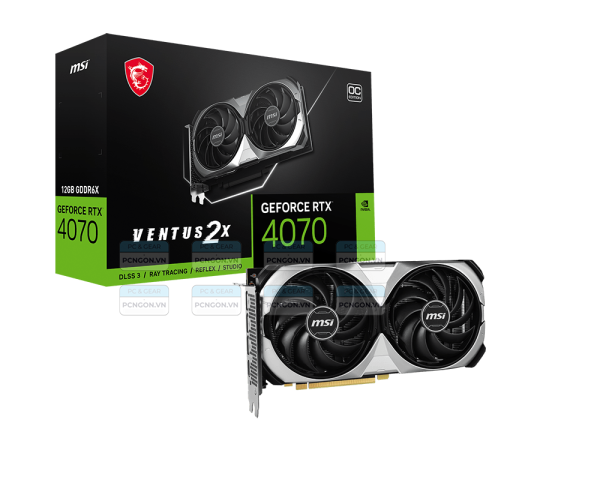 Card Màn Hình Msi Geforce Rtx 4070 Ventus 2x 12g Oc 1