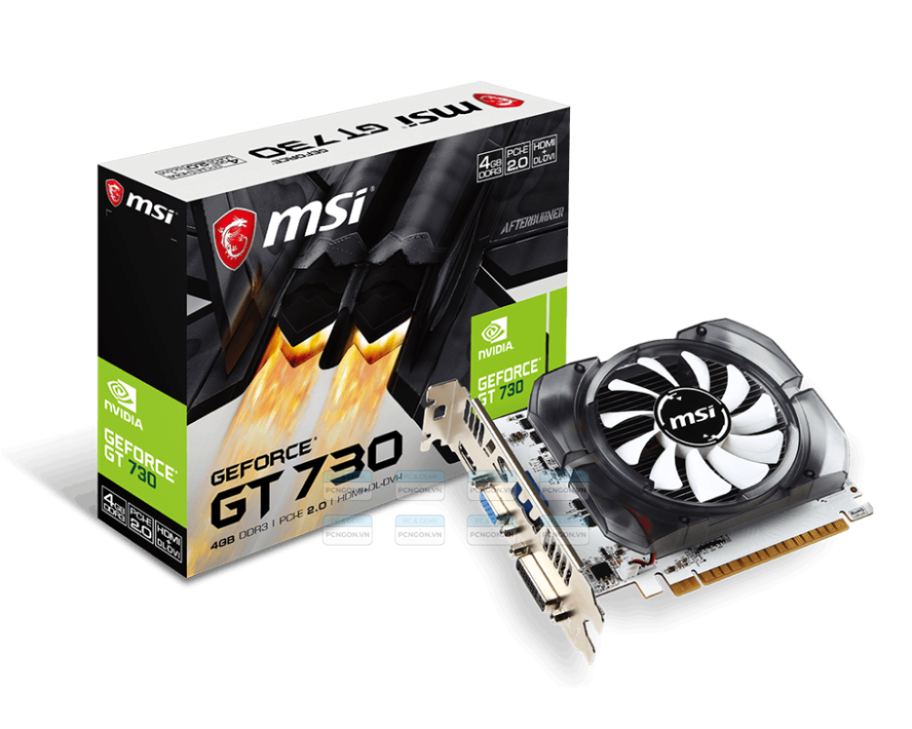 Card Màn Hình Msi Nvidia Geforce Gt 730 4gb Ddr3 1