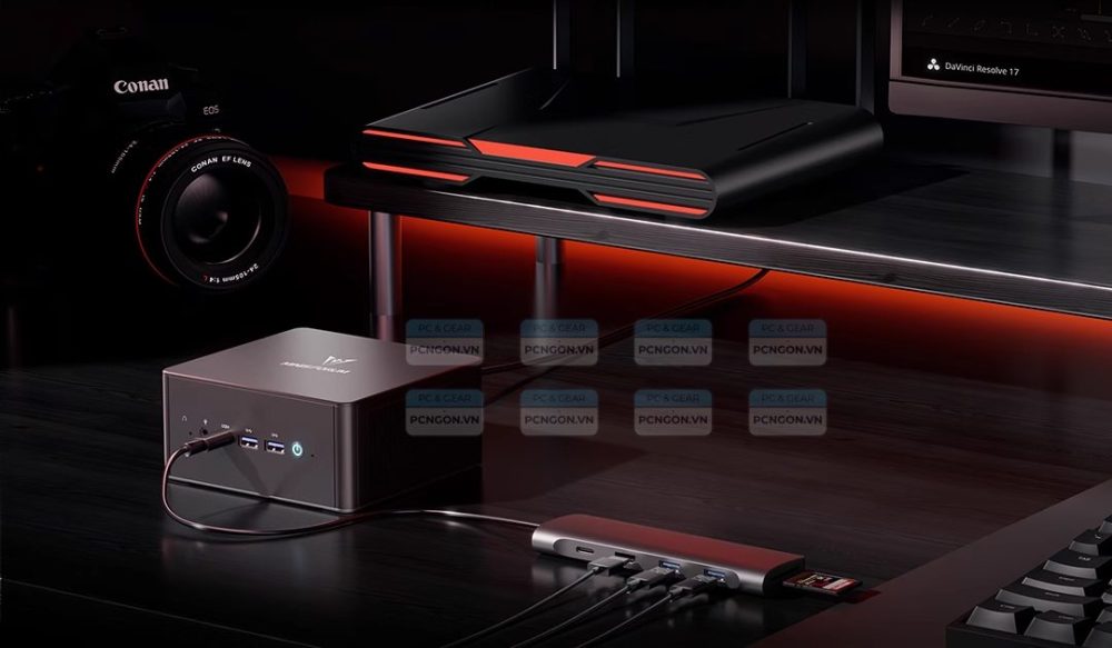 Máy Tính Mini Pc Minisforum Um890 Pro 8945hs (barebone) 4