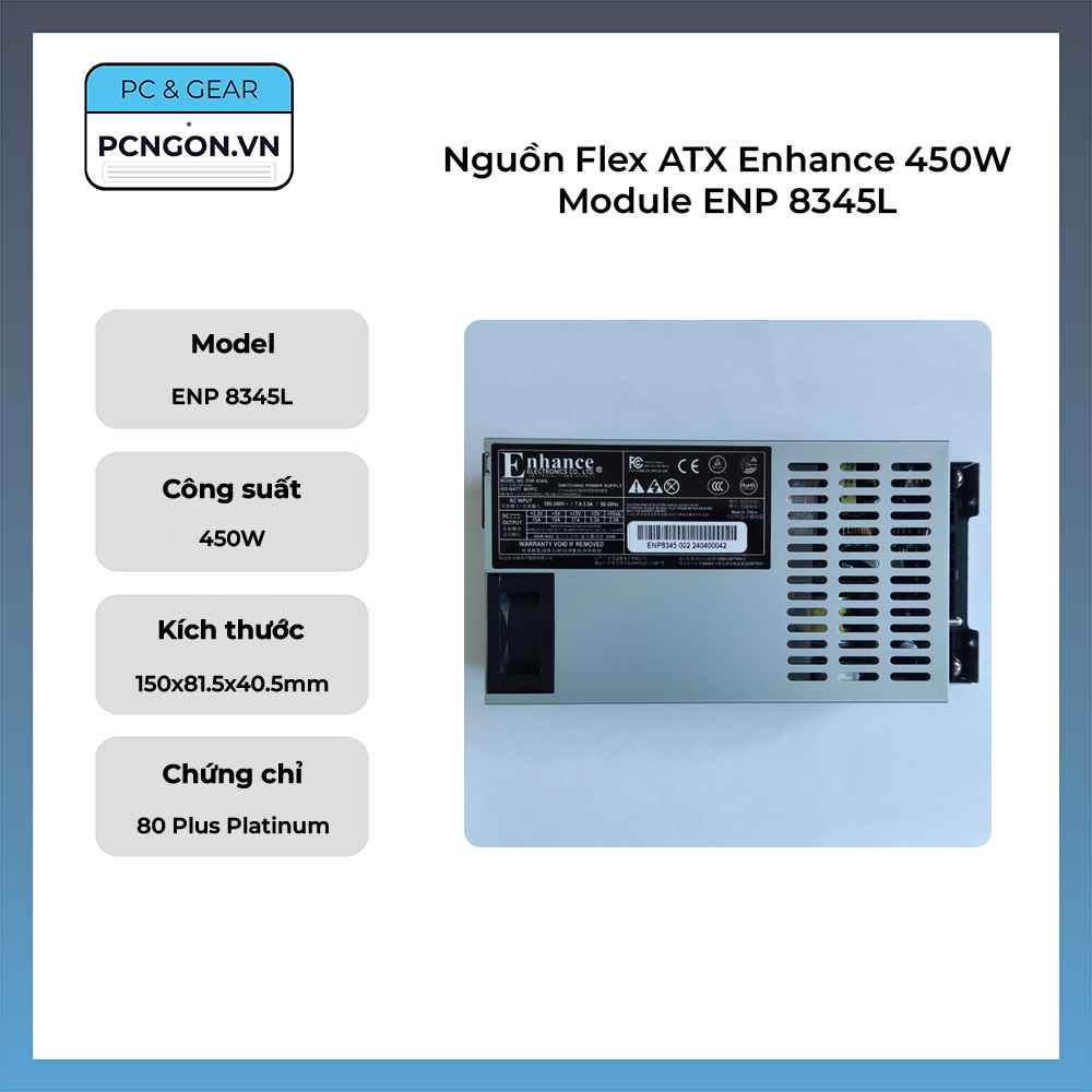 Nguồn Flex Atx Enhance 450w Module Enp 8345l